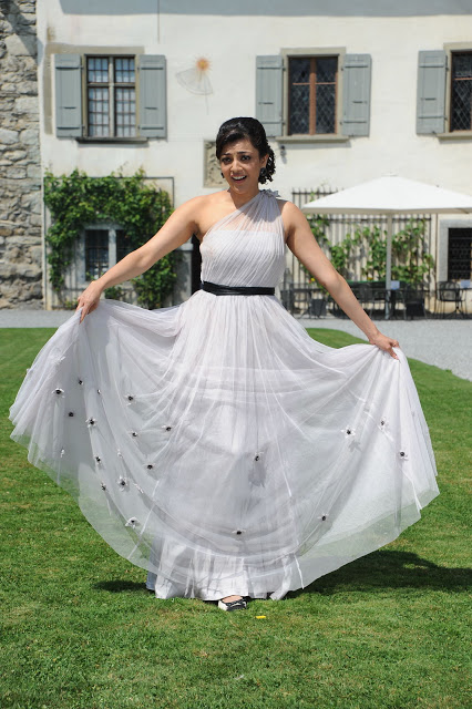 Glamorous Actress Kajal Agarwal Photos In White Dress 2
